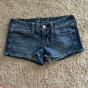 low rise american eagle shorts